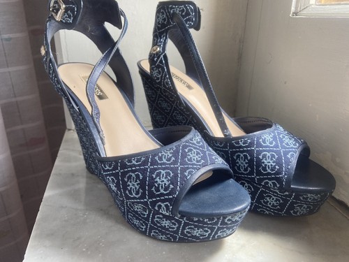 Sandalo zeppa guess usato - guess, ,