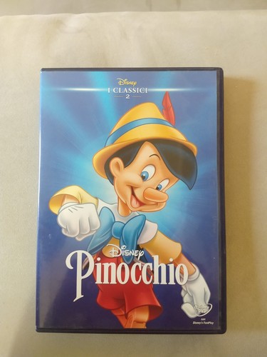 Dvd disney pinocchio in - disney,,